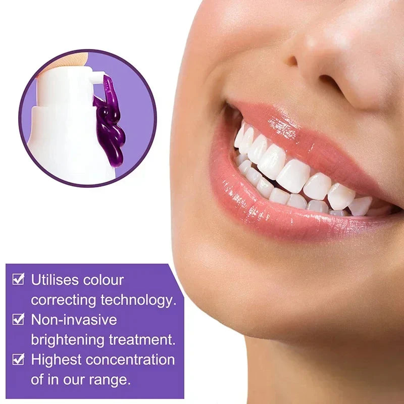 Hismile V34 Violet Toothpaste – Brighten Instantly, Shine Effortlessly