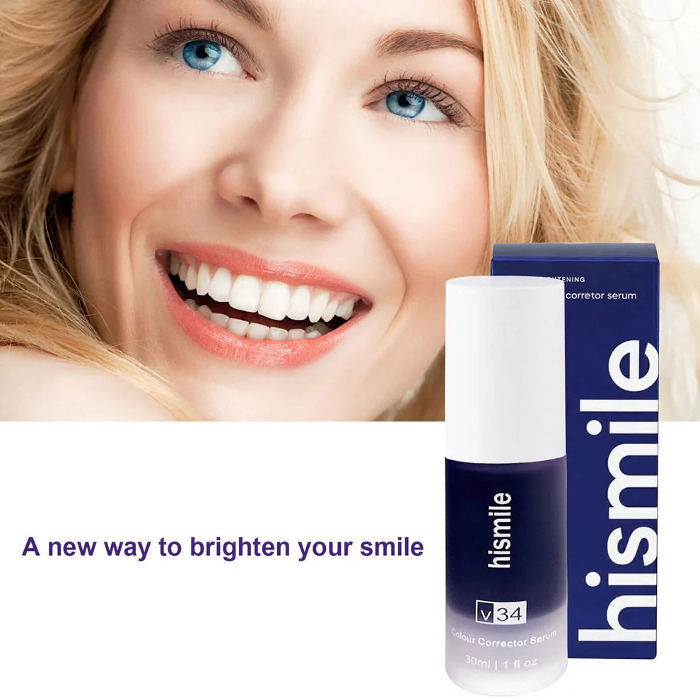 Hismile V34 Violet Toothpaste – Brighten Instantly, Shine Effortlessly